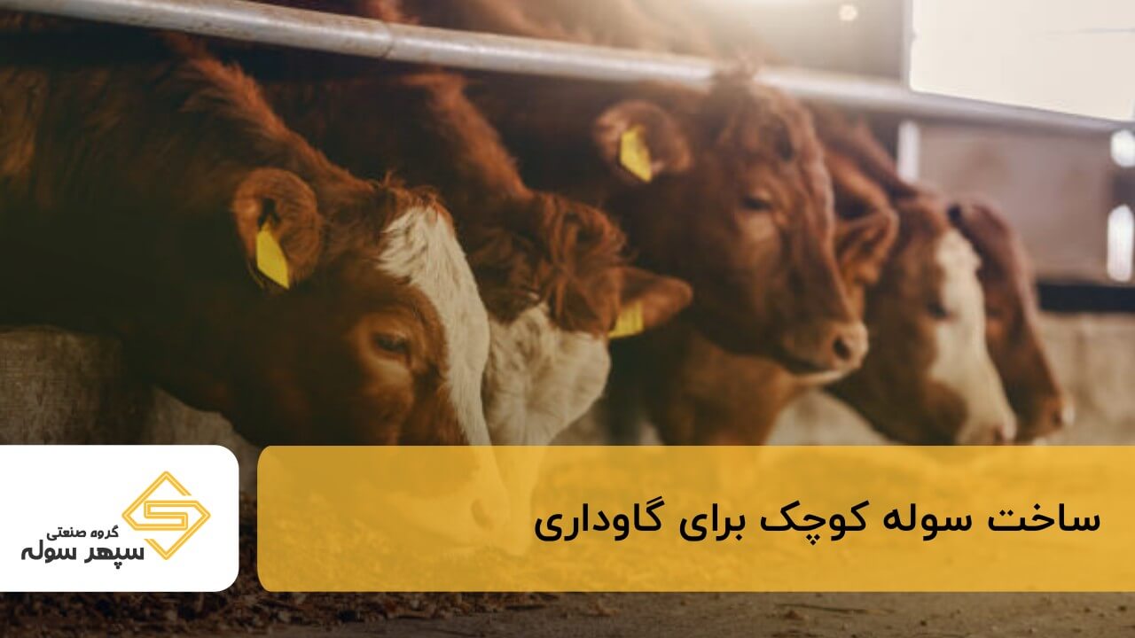 ساخت سوله کوچک برای دامداری با قیمت ارزان